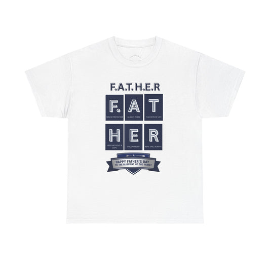 Father Acronym Unisex Tee, Dad Gift, Father's Day Shirt, Fierce Protector, Always There, Teacher of Life, Hero Without a