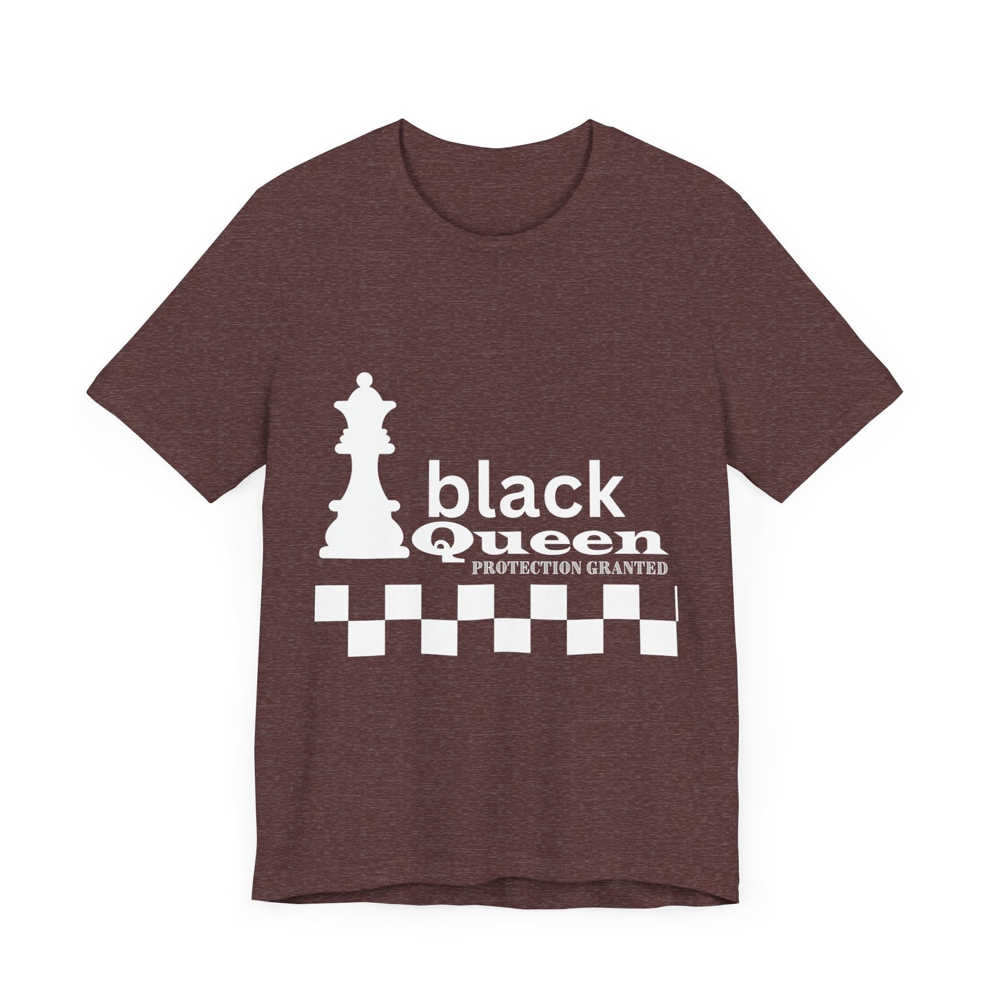 Black Queen Chess Tee - Unisex Jersey Short Sleeve