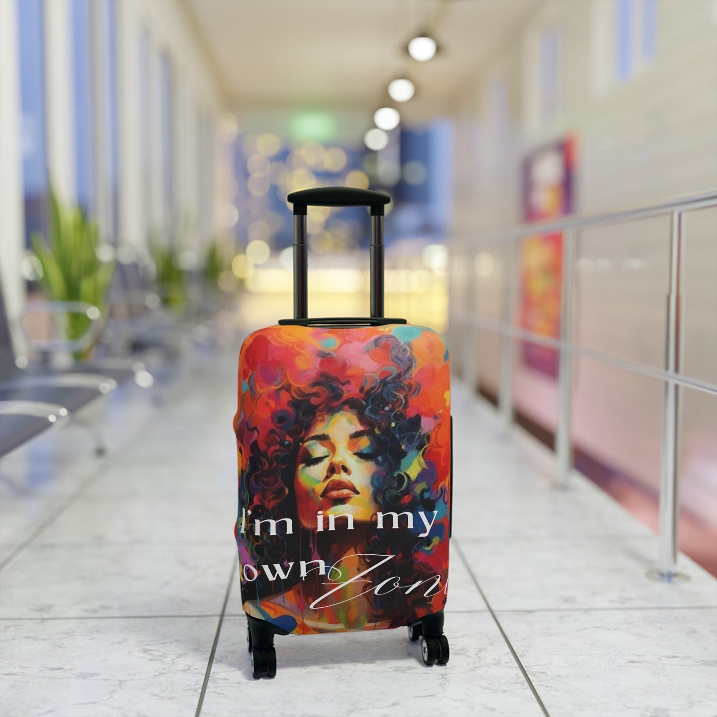 Im in my Own Zone Luggage Cover
