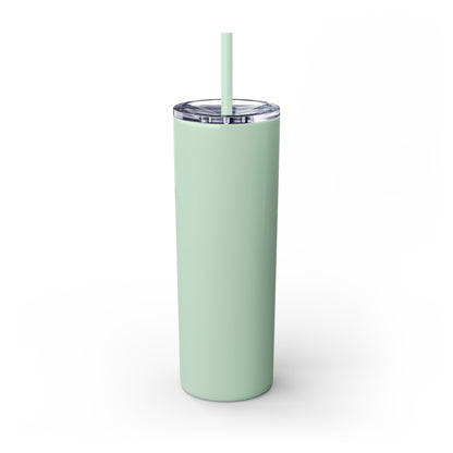 Bride Crew Skinny Tumbler with Straw, 20oz