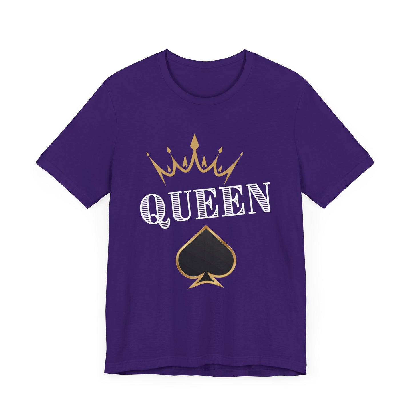 Queen Spades Tee - Unisex Jersey Short Sleeve