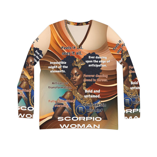 Scorpio Woman Long Sleeve Shirt