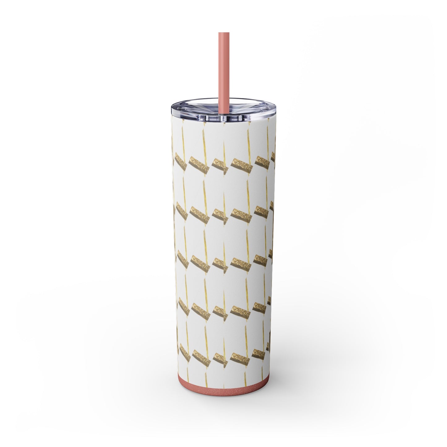 "Will you be my Bridesmaid?" Skinny Tumbler with Straw, 20oz