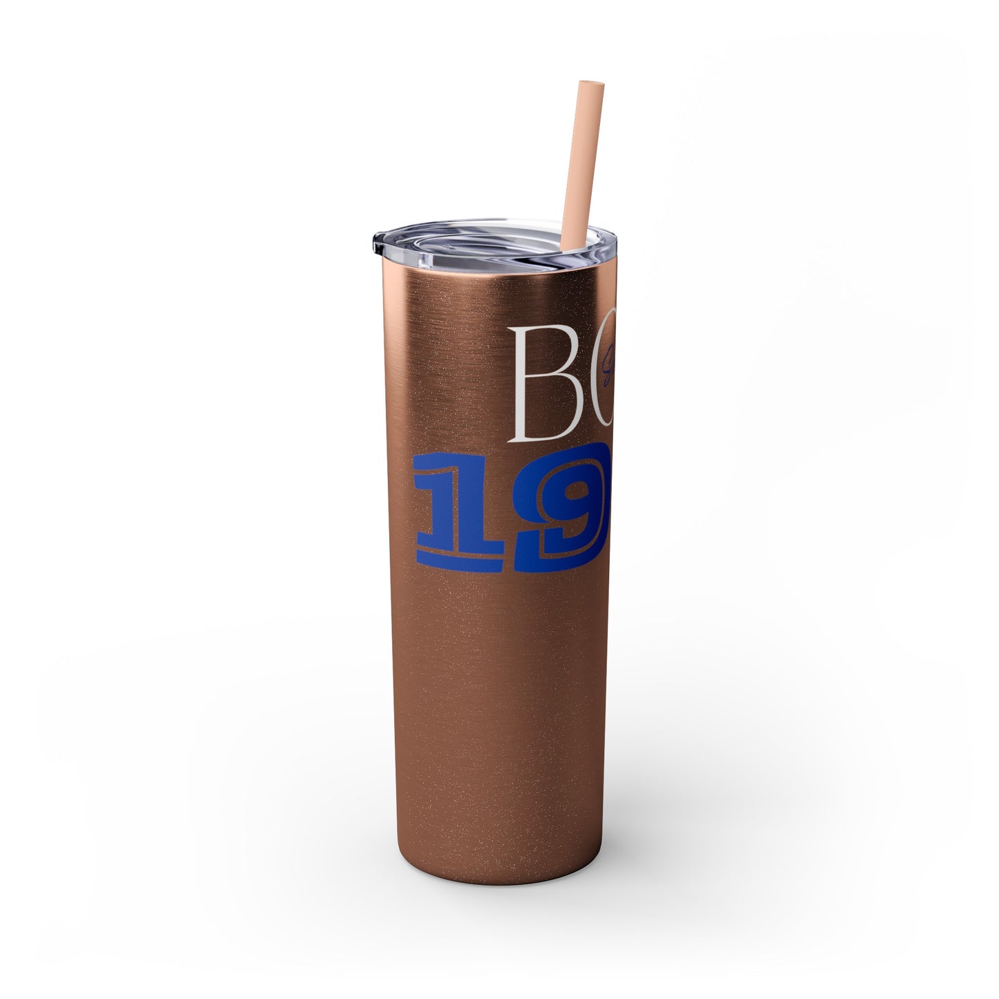 Customizable 1983 Born Skinny Tumbler with Straw, 20oz