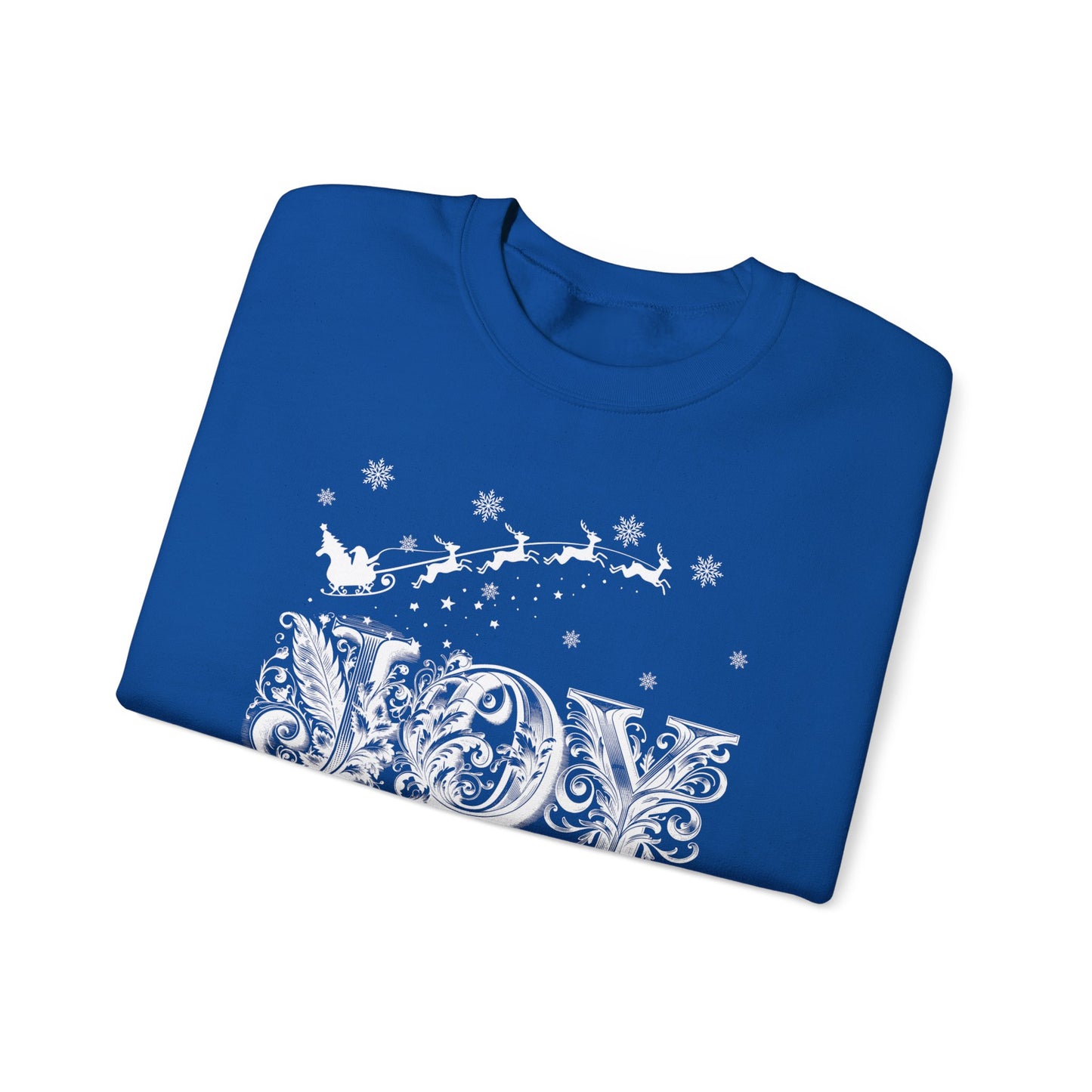 Christmas Joy Merry Finer Sweatshirt