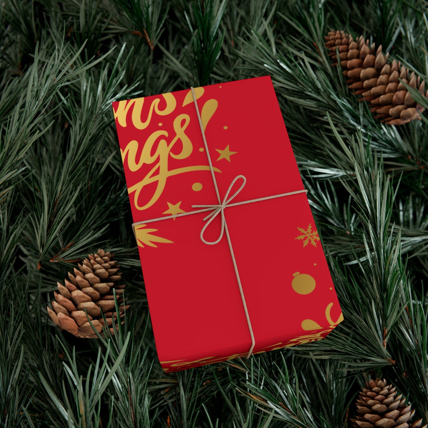 Gift Wrap-African American Inspired Season Greetings
