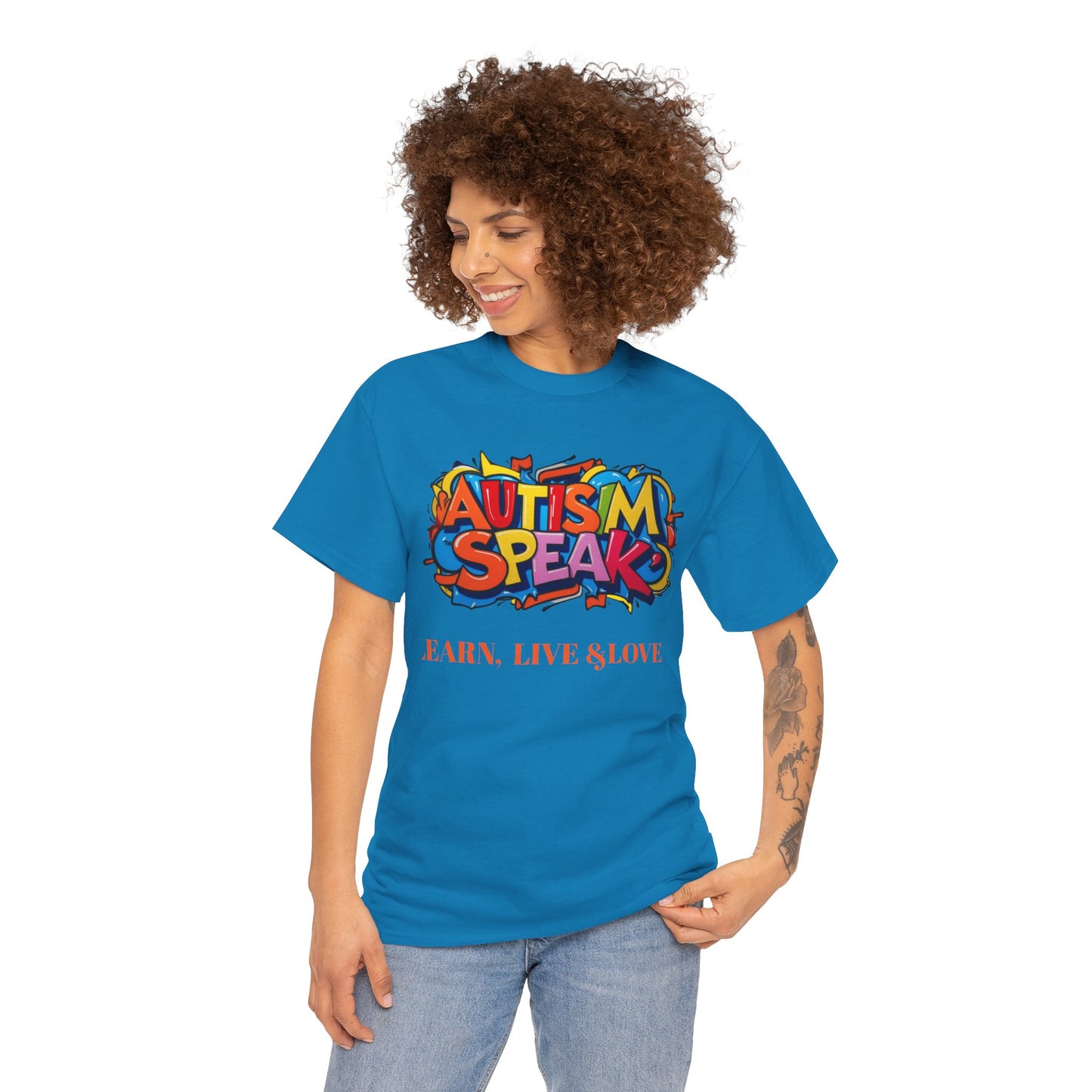 Autism Speaks Unisex Tee - Listen Learn Love