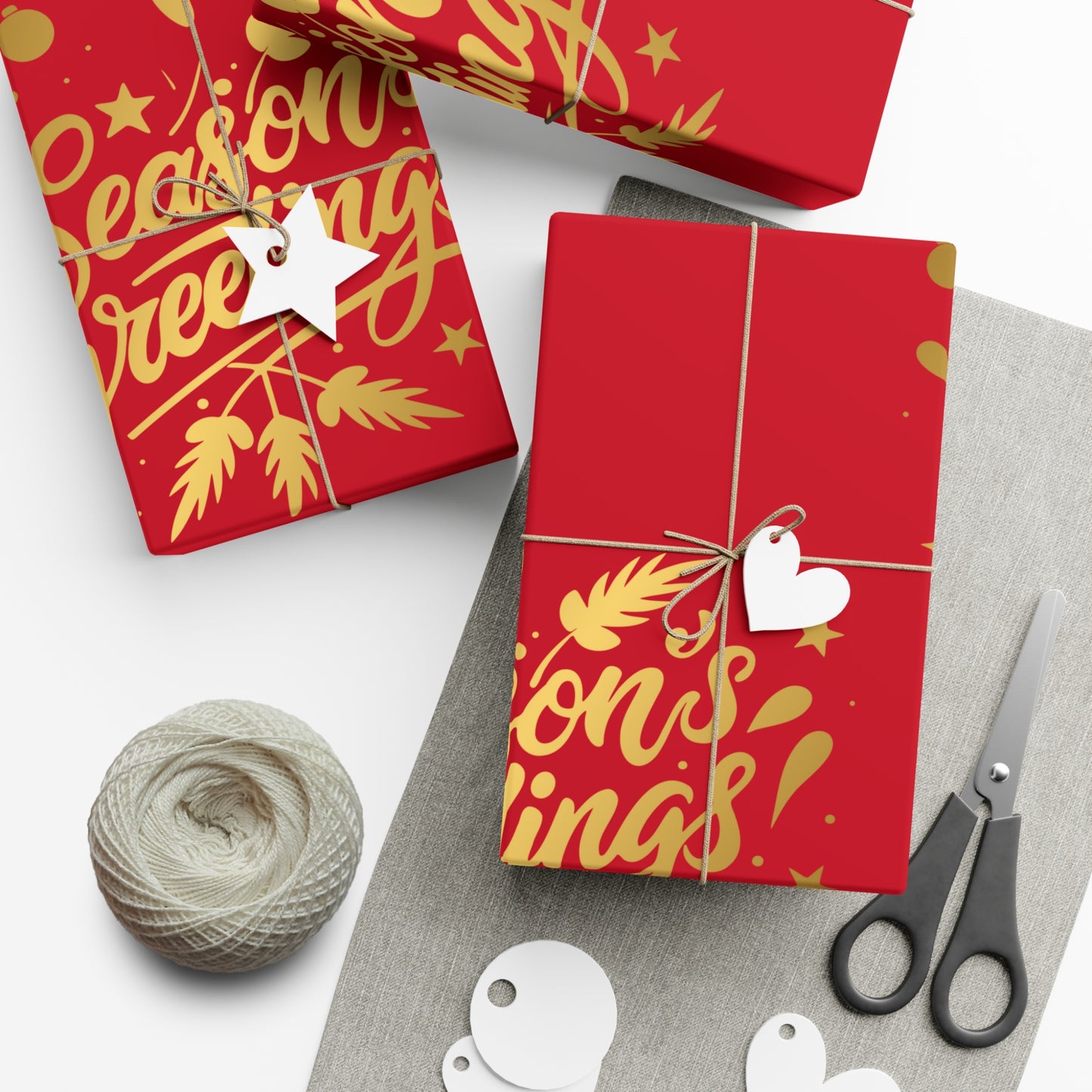 Gift Wrap-African American Inspired Season Greetings