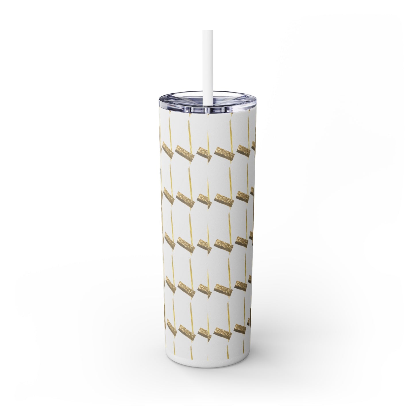 "Will you be my Bridesmaid?" Skinny Tumbler with Straw, 20oz