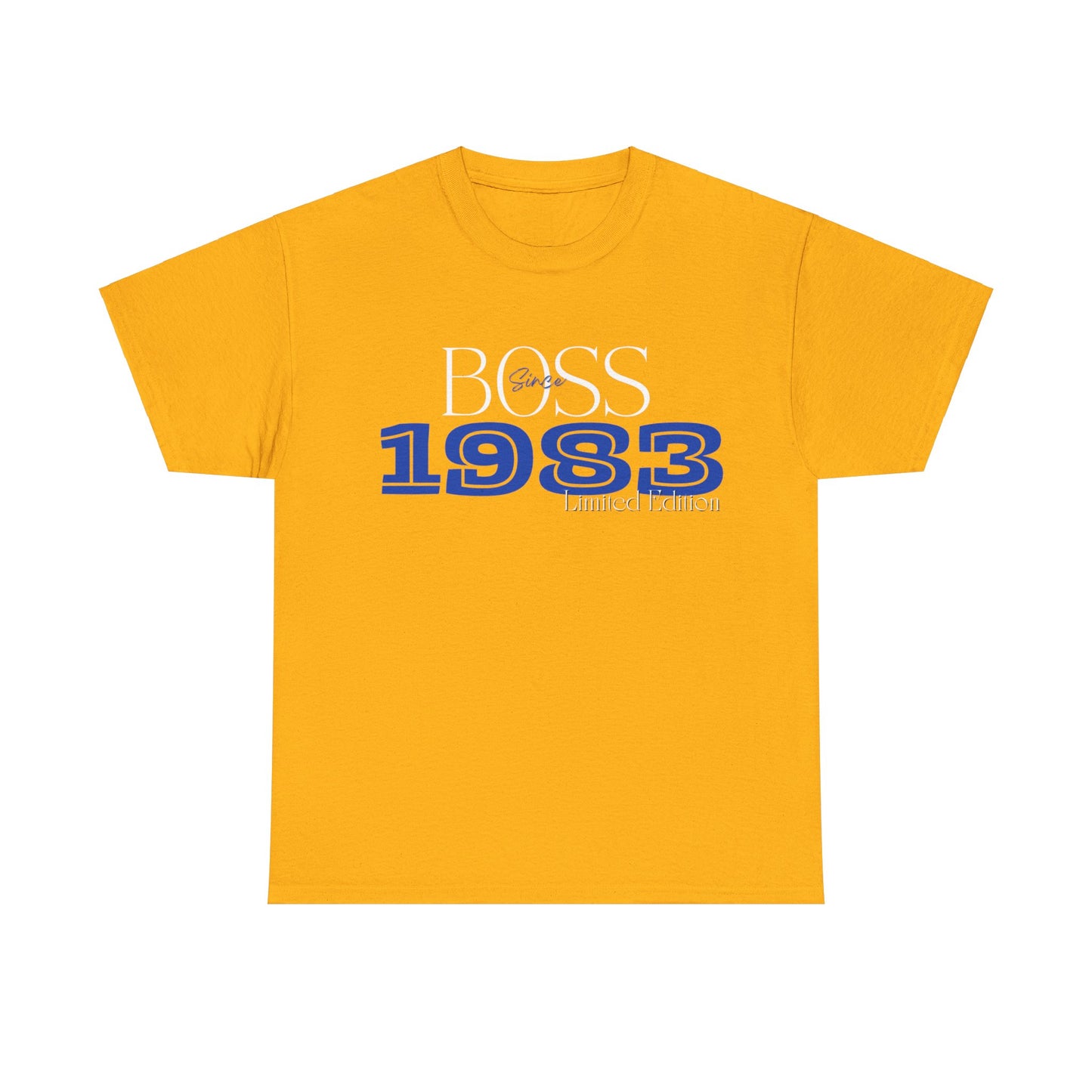 Boss Since 1983 Unisex Heavy Cotton Tee