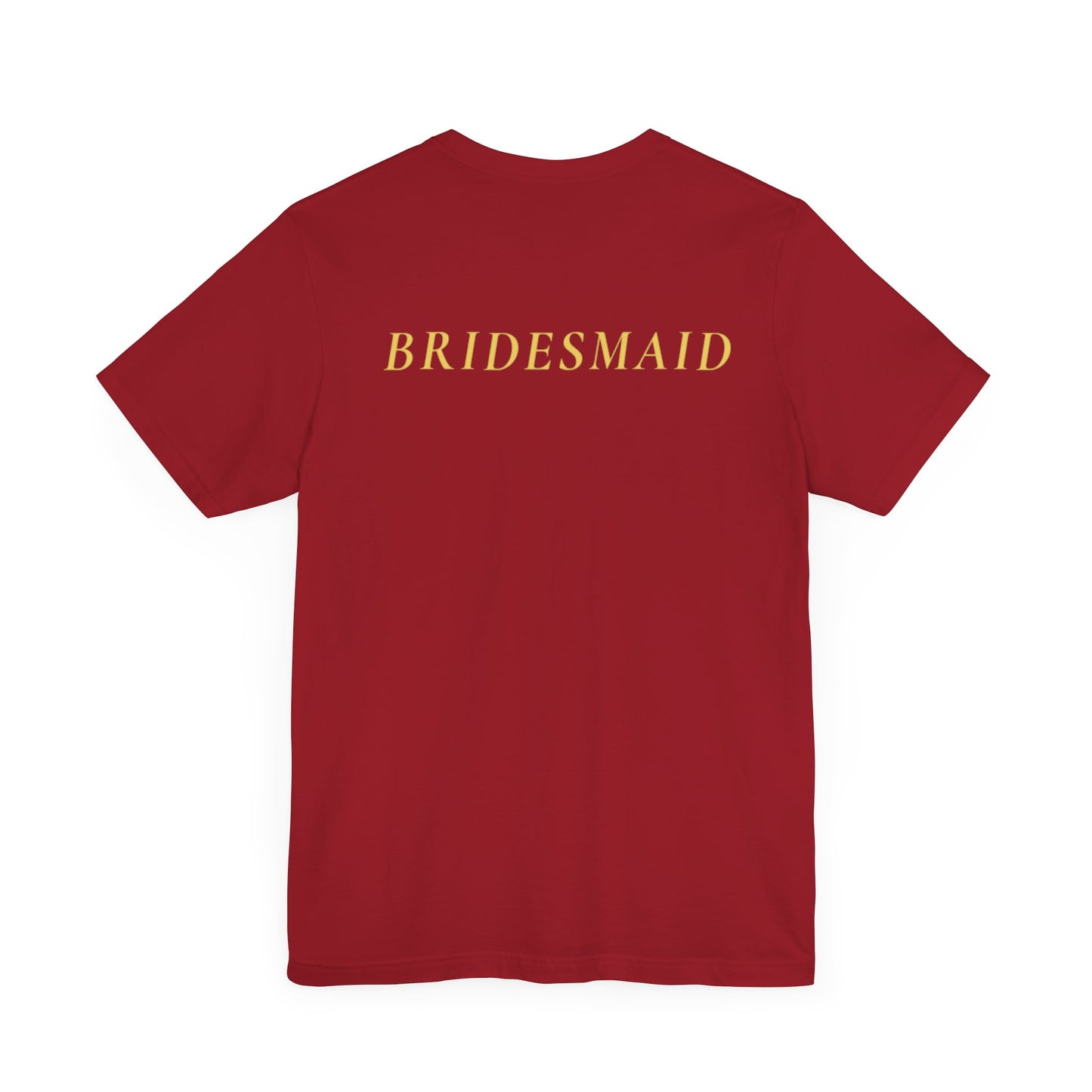 Bridal Party Unisex Jersey Short Sleeve Tee