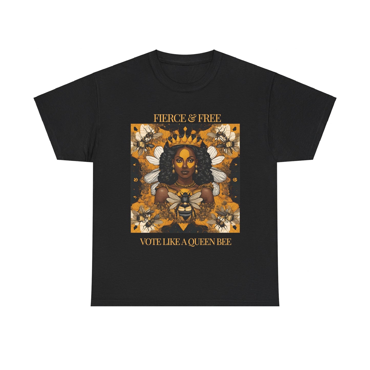 Queen Bee Vote Heavy Cotton Tee