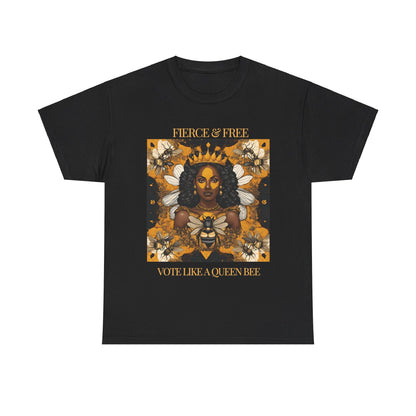 Queen Bee Vote Heavy Cotton Tee