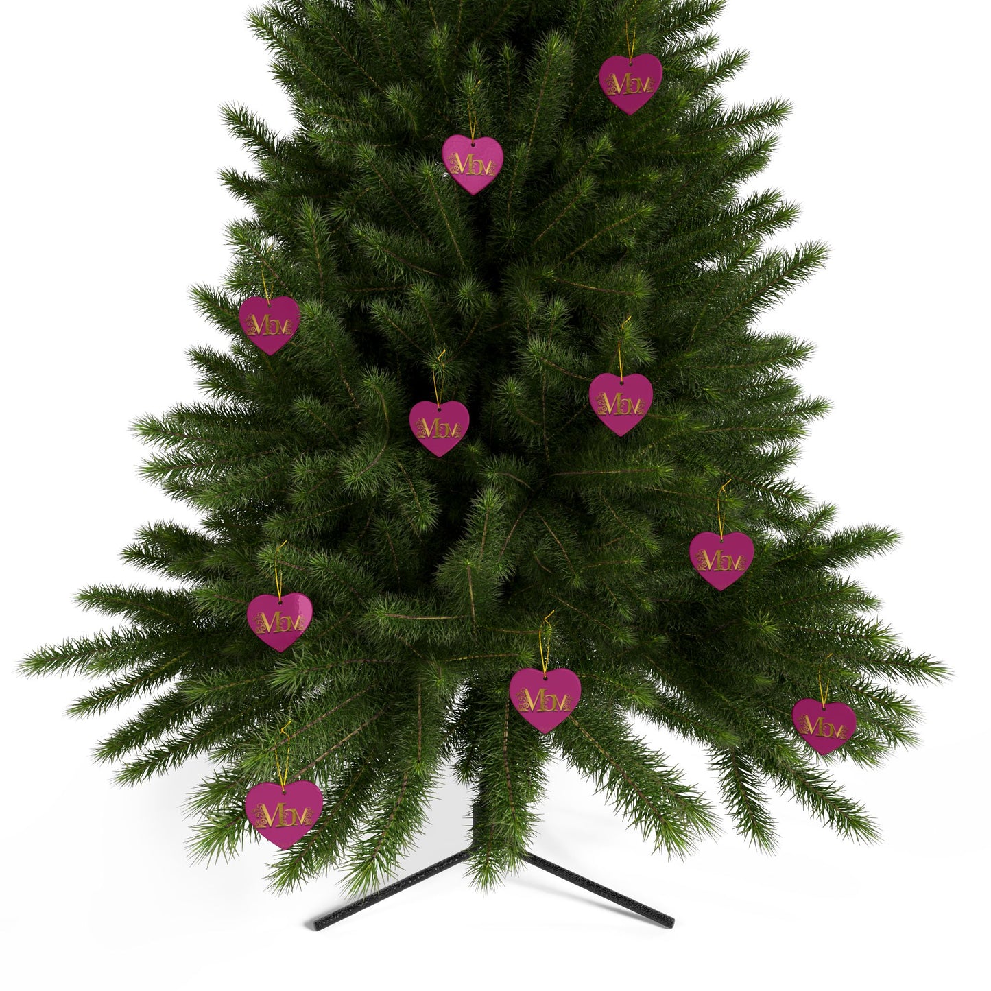 Mom Ceramic Ornaments, 2-Side Print, (1pc, 3pcs, 5pcs, 10pcs)