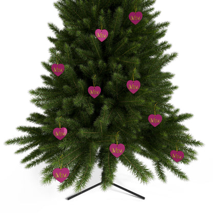 Mom Ceramic Ornaments, 2-Side Print, (1pc, 3pcs, 5pcs, 10pcs)