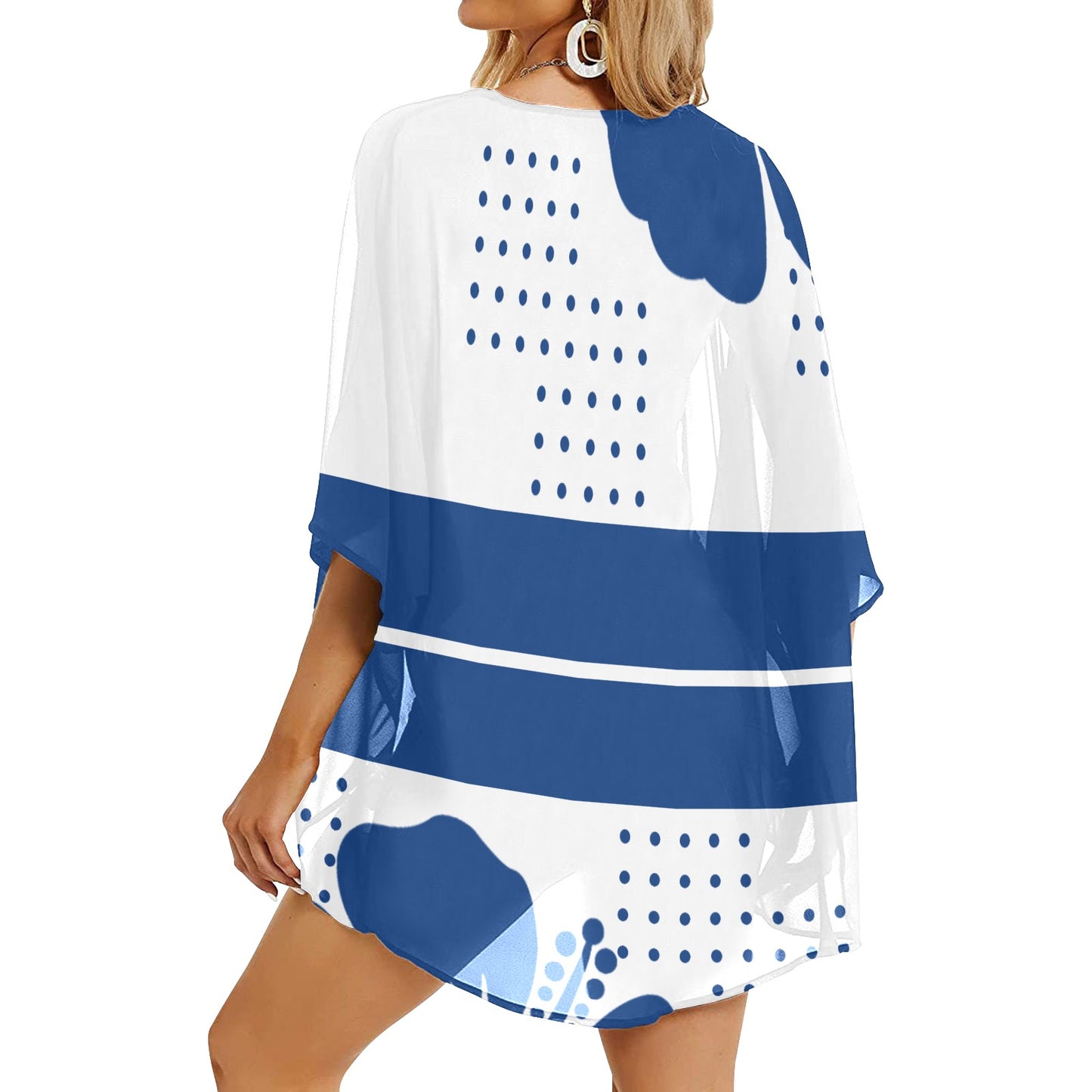 Women's Kimono Chiffon Cover Up (H51)