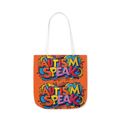 Autism Awareness Canvas Tote Bag,
