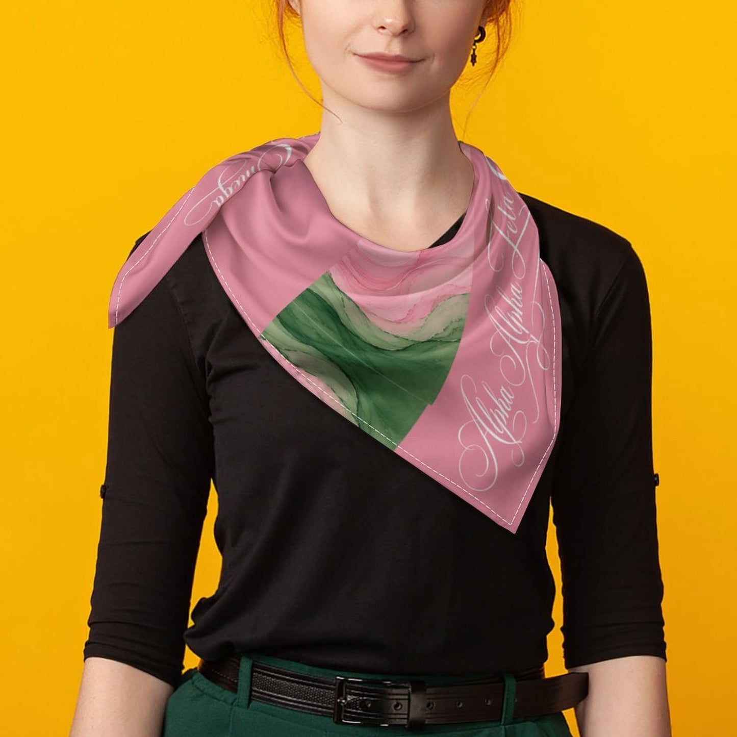 Signature Panel Scarf