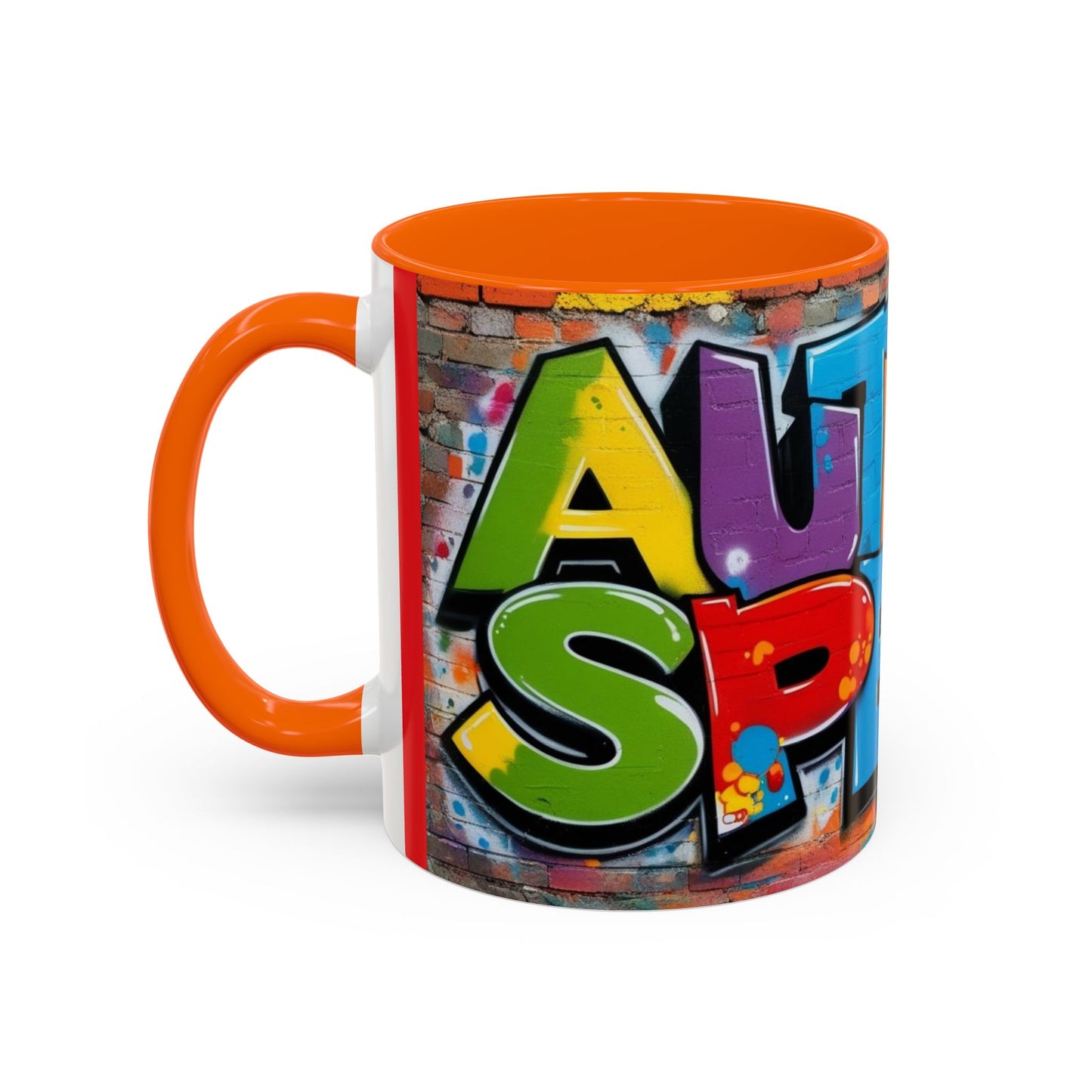 Coffee Mug - Autism Speak Graffiti Style Design