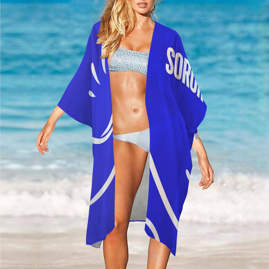 Soror Breeze Chiffon Kimono Cover-Up