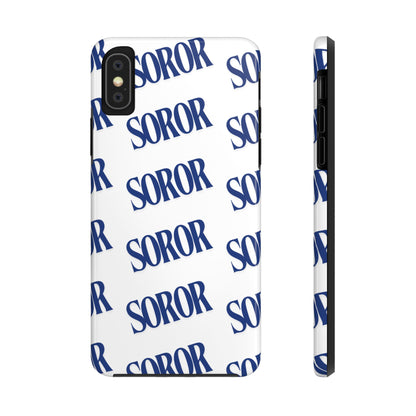 Phone Case - Soror White & Royal Blue