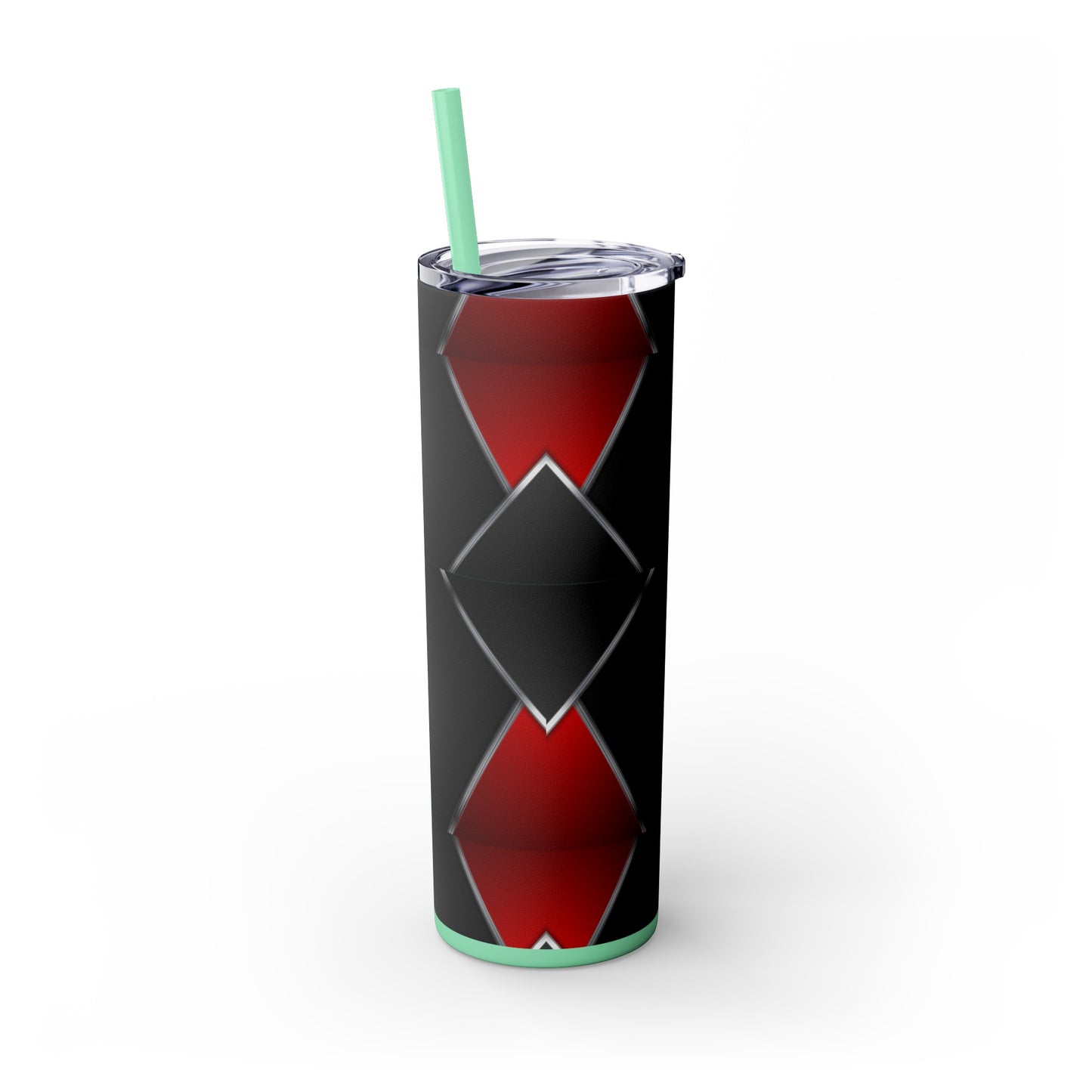 DANGER Skinny Tumbler with Straw, 20oz
