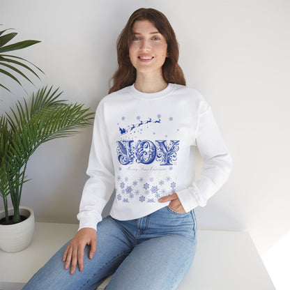 Christmas Joy Merry Finer Sweatshirt