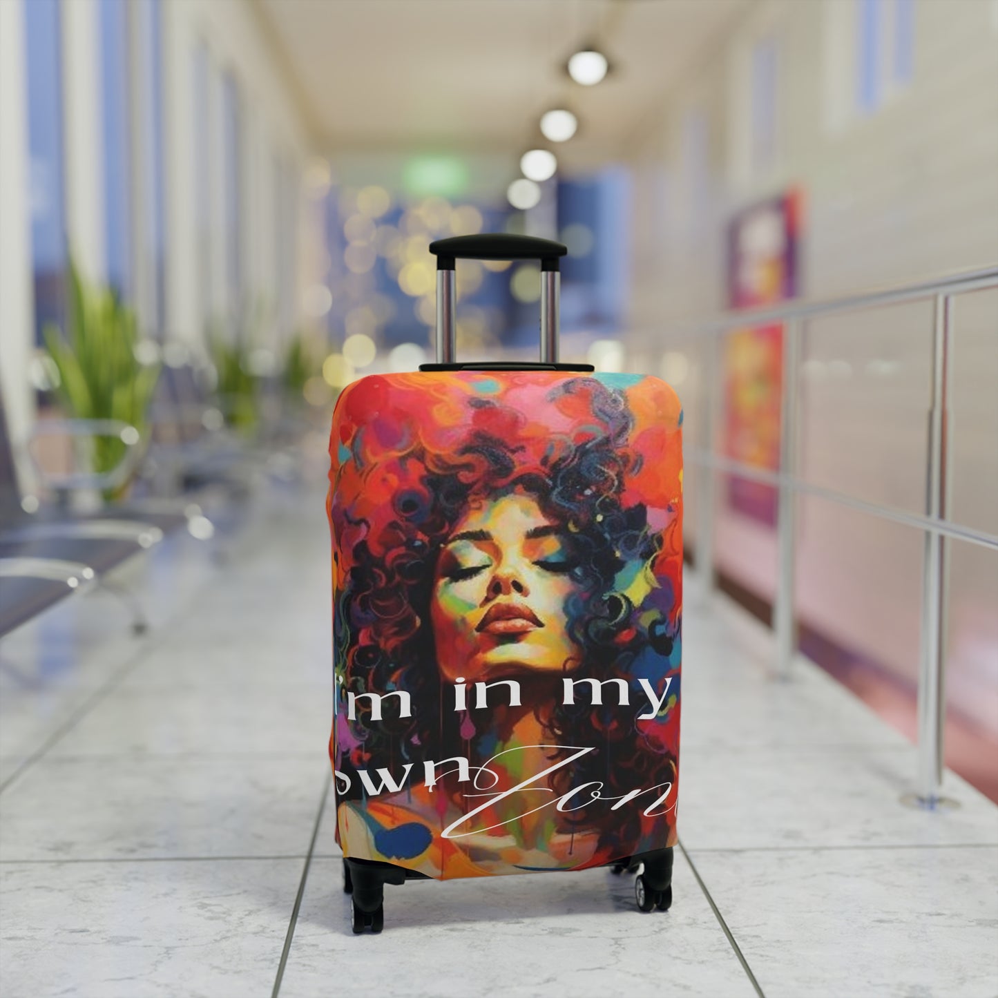 Im in my Own Zone Luggage Cover