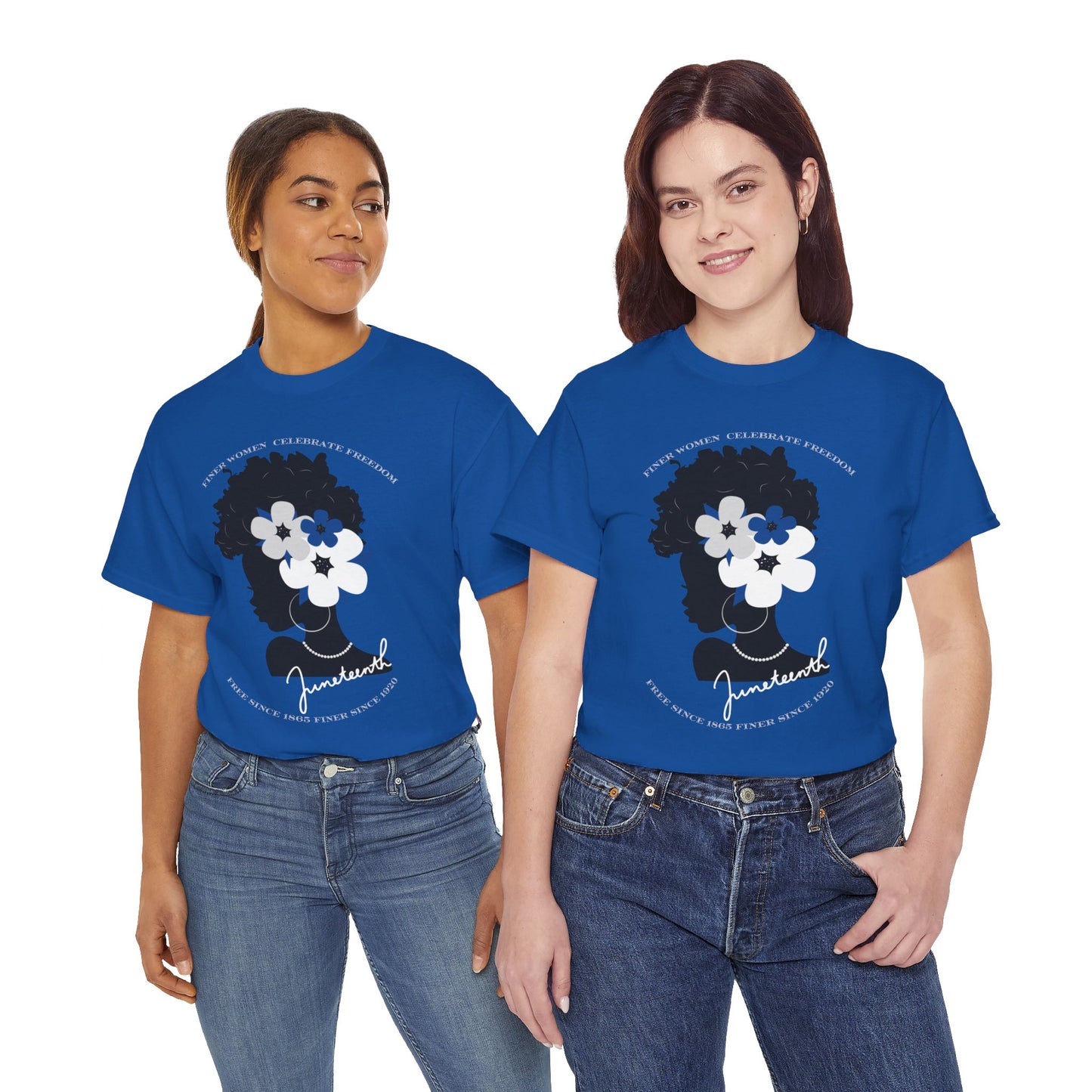 Finer Women Celebrate Freedom Heavy Cotton Tee