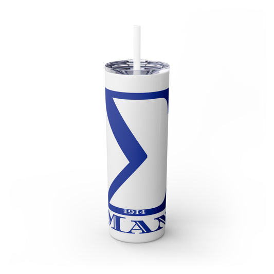 Sigma 1914 Tumbler with Straw, 20oz