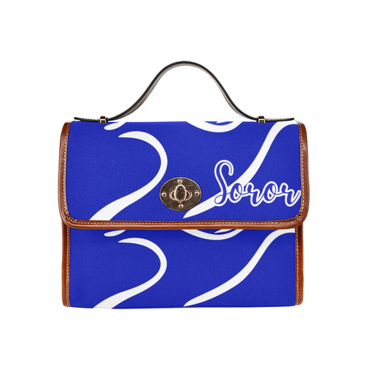 Soror Soar Waterproof Canvas Bag-Brown