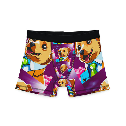 Talking Dogman Men's Boxers (AOP)-VMA Specialties Boutique