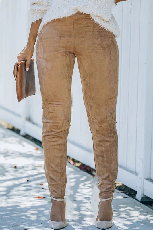 Plus Size High Waist Skinny Pants-VMA Specialties Boutique