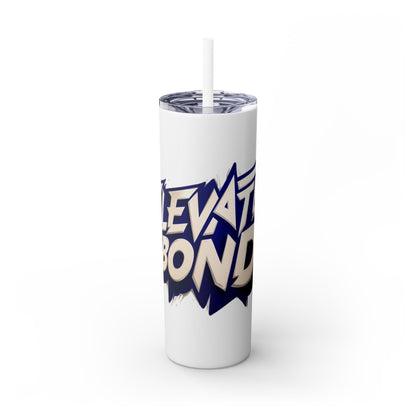 Elevate the Bond Tumbler Personnel Skinny Tumbler with Straw, 20oz