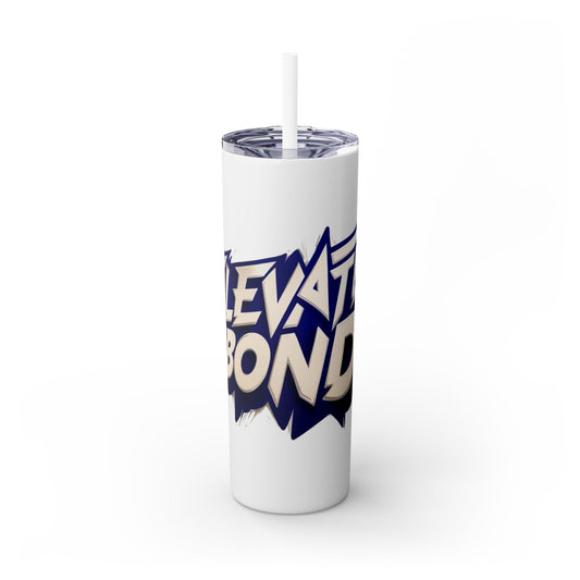 Elevate the Bond Tumbler Personnel Skinny Tumbler with Straw, 20oz