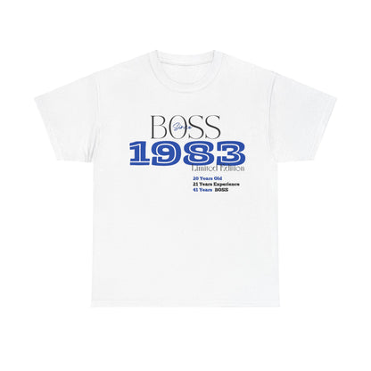 Boss Since 1983 Unisex Heavy Cotton Tee