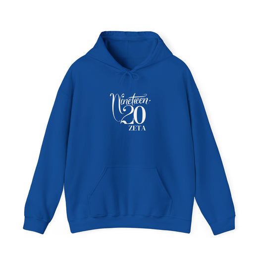 Zeta Founding Year Royal Blue Hoodie