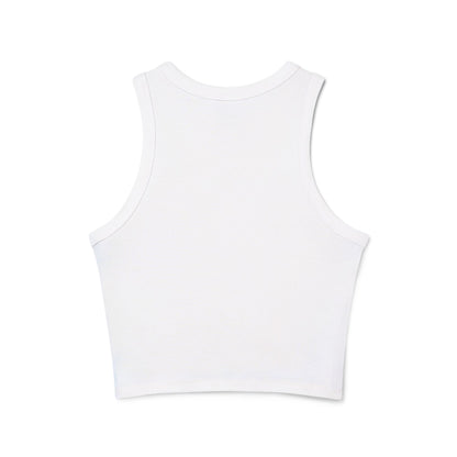 Racer Tank Top, Empowering FINER Graphic Shirt, Women's Activewear, Fitness Tank, Workout Clothing, Stylish Sleeveless Top