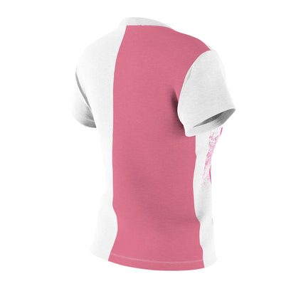 Pink/White Women's Tee Breast Cancer Awareness Month Survivor