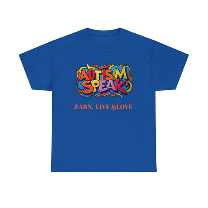 Autism Speaks Unisex Tee - Listen Learn Love