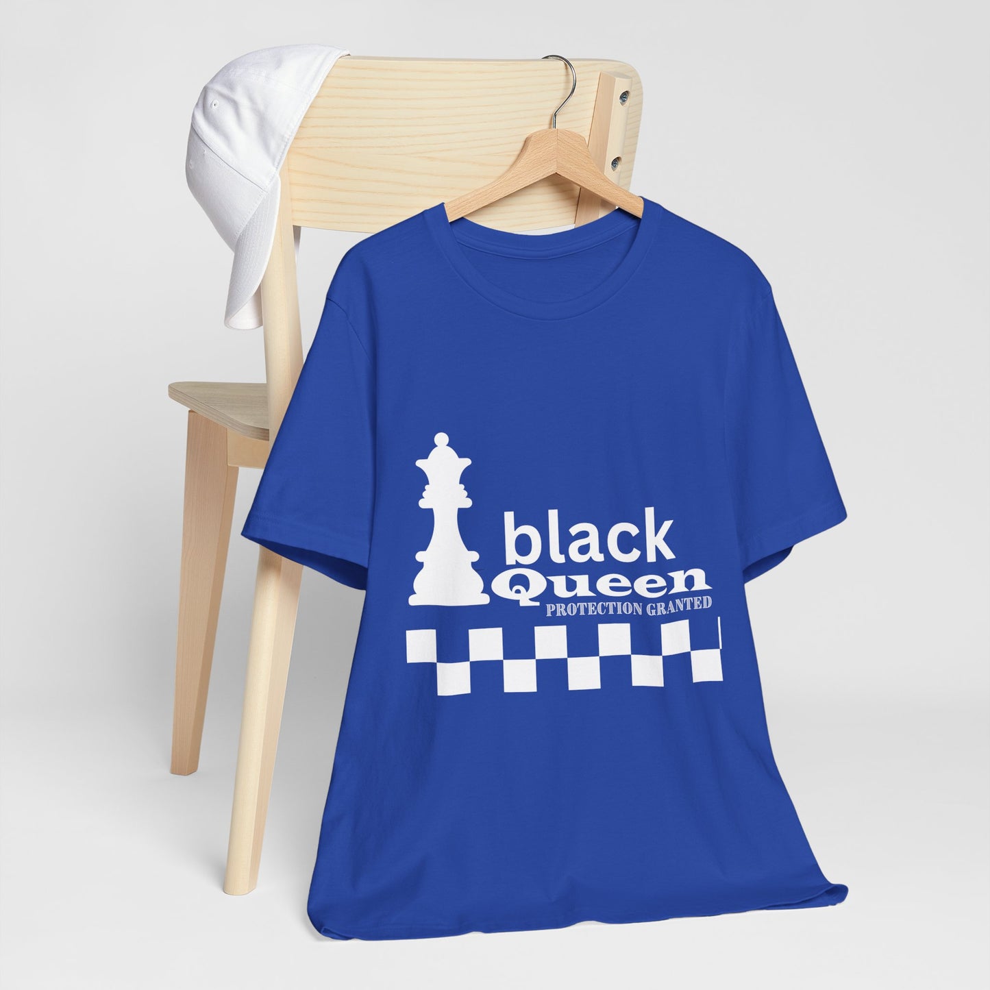 Black Queen Chess Tee - Unisex Jersey Short Sleeve