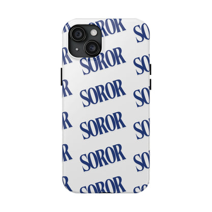 Phone Case - Soror White & Royal Blue