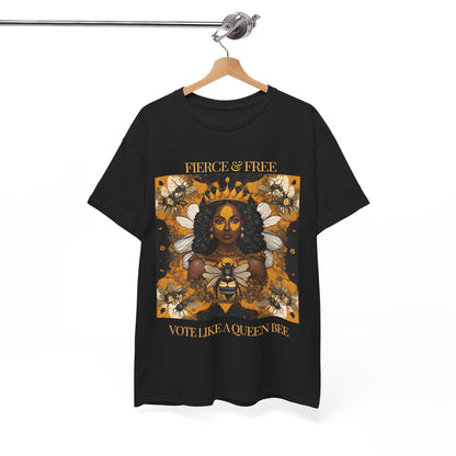 Queen Bee Vote Heavy Cotton Tee