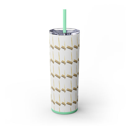 "Will you be my Bridesmaid?" Skinny Tumbler with Straw, 20oz