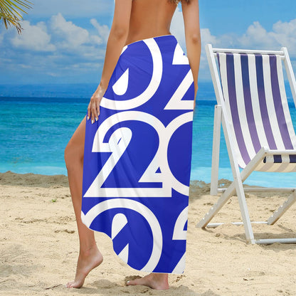 Soror 20 Long Beach Sarong Wrap