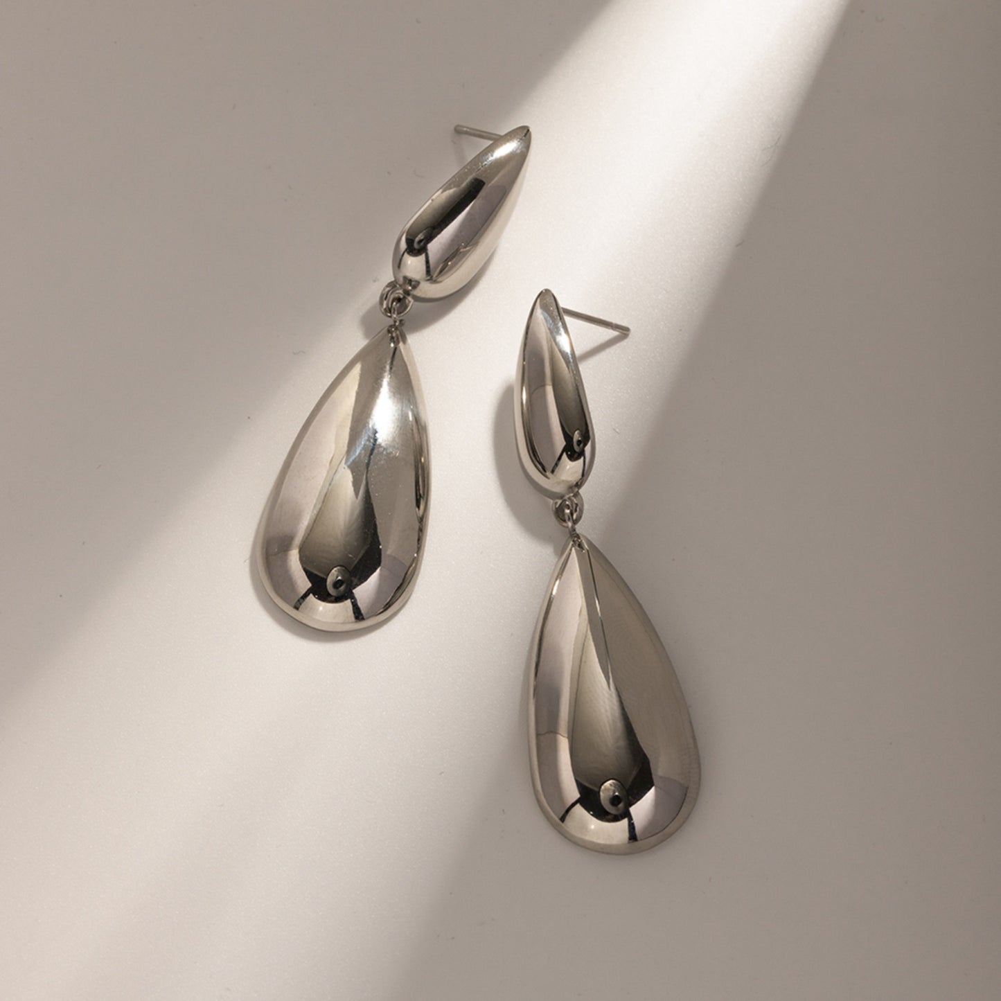 Stainless Steel Dangle Earrings-VMA Specialties Boutique