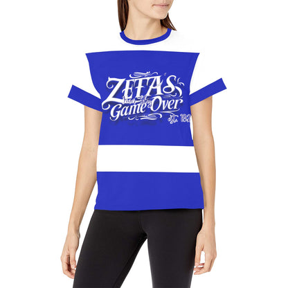 Women's All Over Print Crew Neck T-Shirt(T40-2)