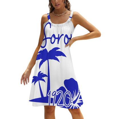 Zeta-Inspired Sleeveless Stretch Dress