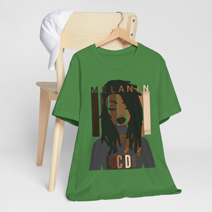 Melanin Loc'd Jersey Short Sleeve Tee