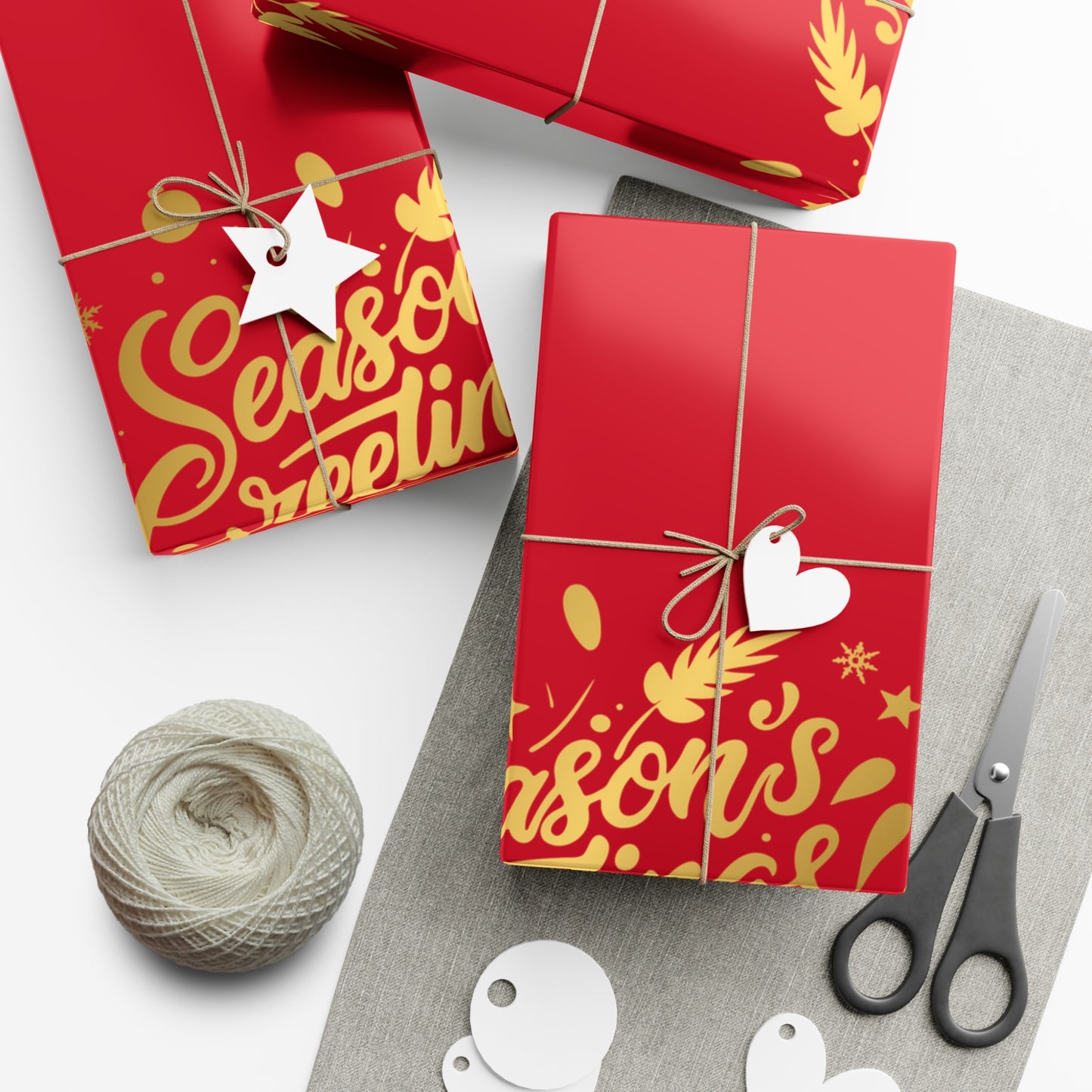 Gift Wrap-African American Inspired Season Greetings